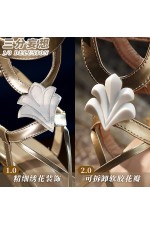 1/3 Delusion Honkai Star Rail HSR Aglaea Cosplay Sandals Heels Shoes